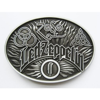 Led Zeppelin muzyczna klamra stare srebro (id: 2956)